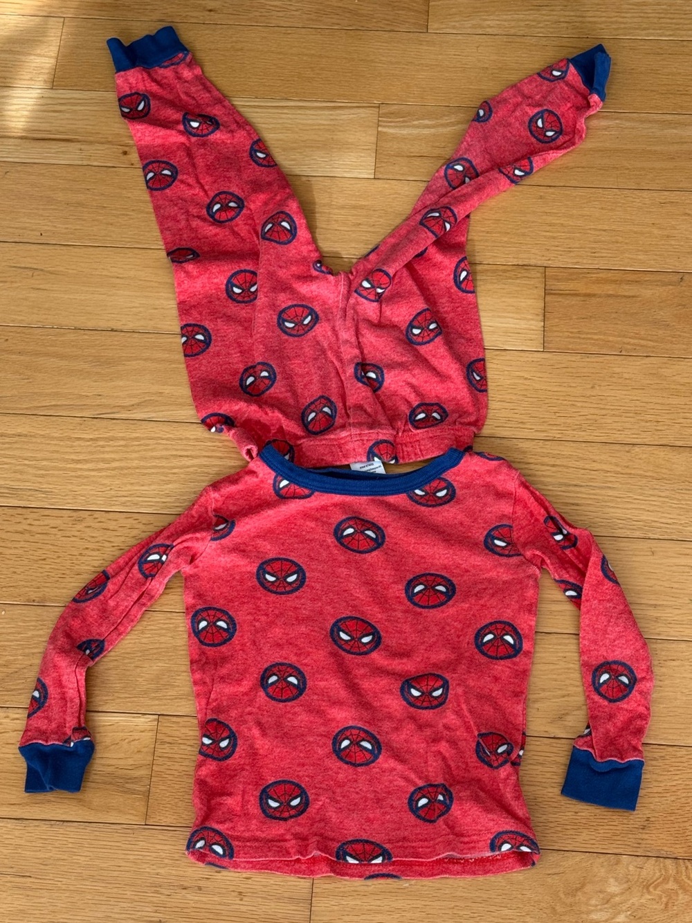 Marvel Red & Blue Spider-Man Kids Pajama Set Size 4T